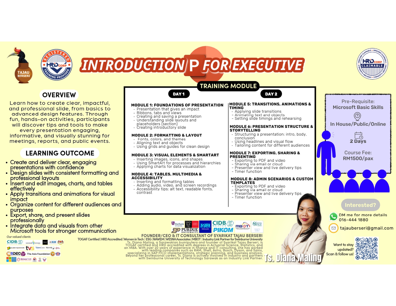 Introduction Microsoft Powerpoint for Executive